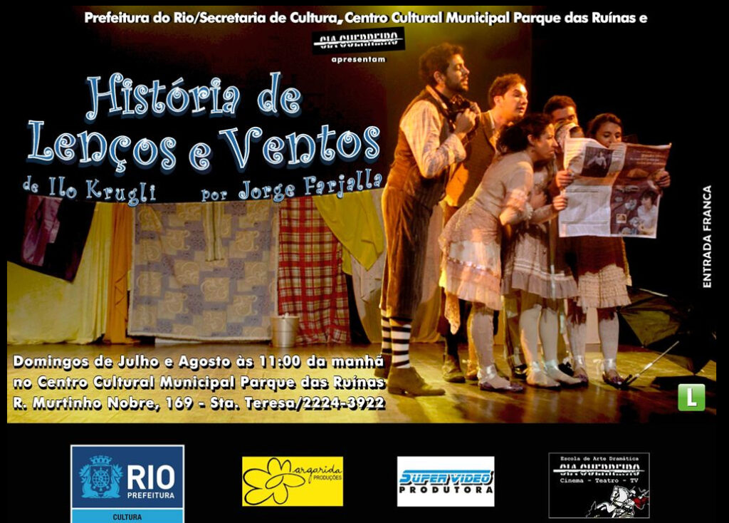 Programação infantil no Parque das Ruínas