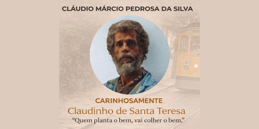 Nosso Claudinho se foi