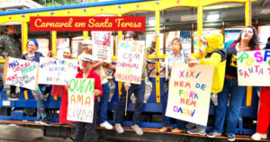 Santa Teresa se une contra o Carnaval Desordenado: Moradores protestam por respeito ao bairro