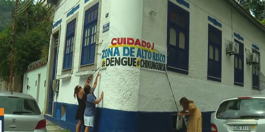 Alerta à comunidade: surto de Dengue e Chikungunya em Santa Teresa